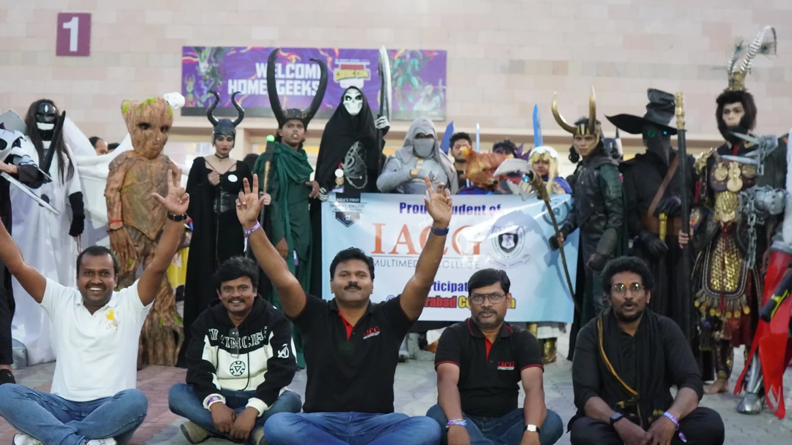 IACG Comicon event