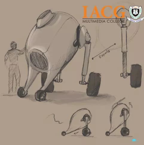 Art & Design student work — IACG