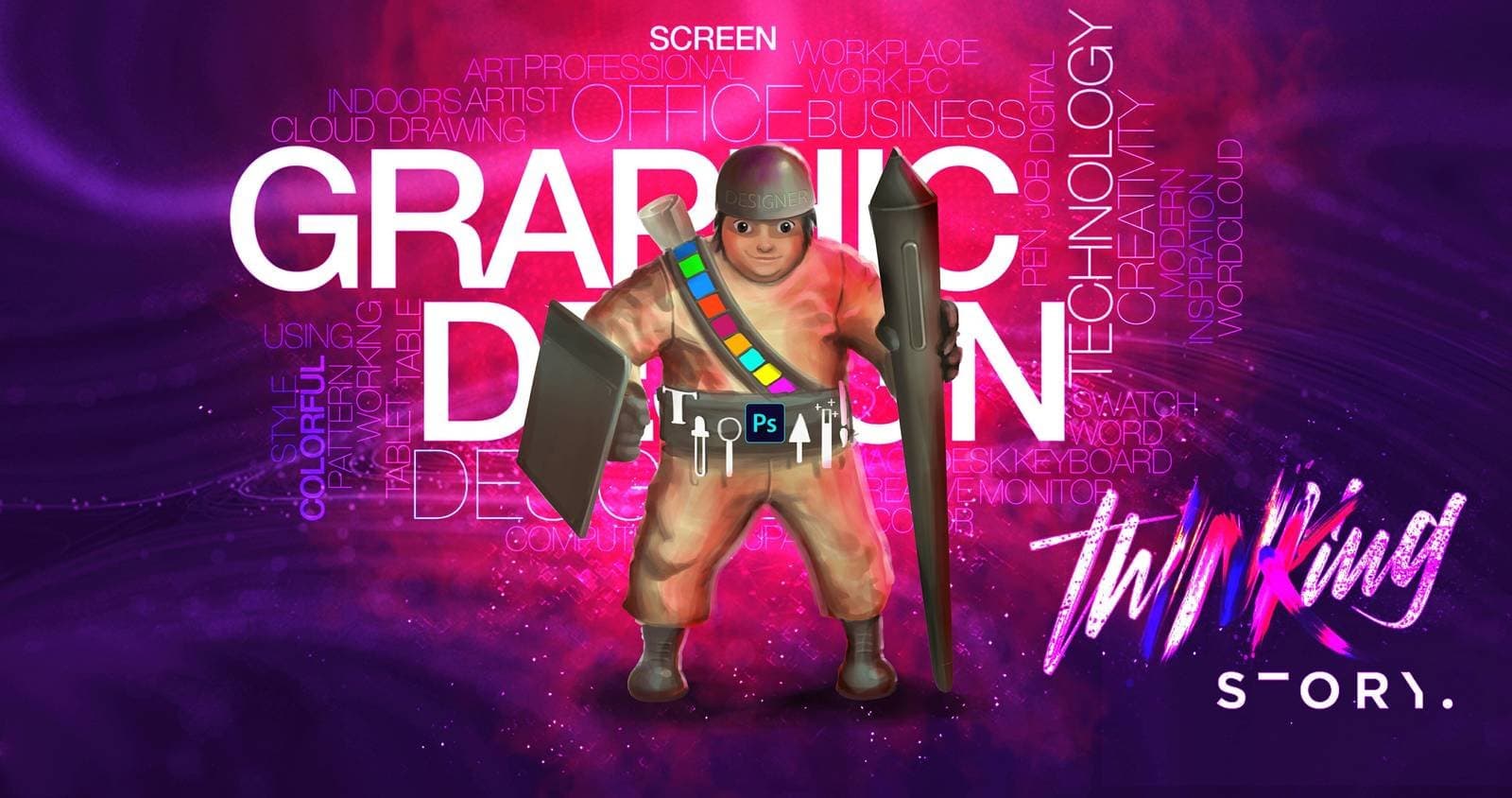 Graphic Design student work — IACG