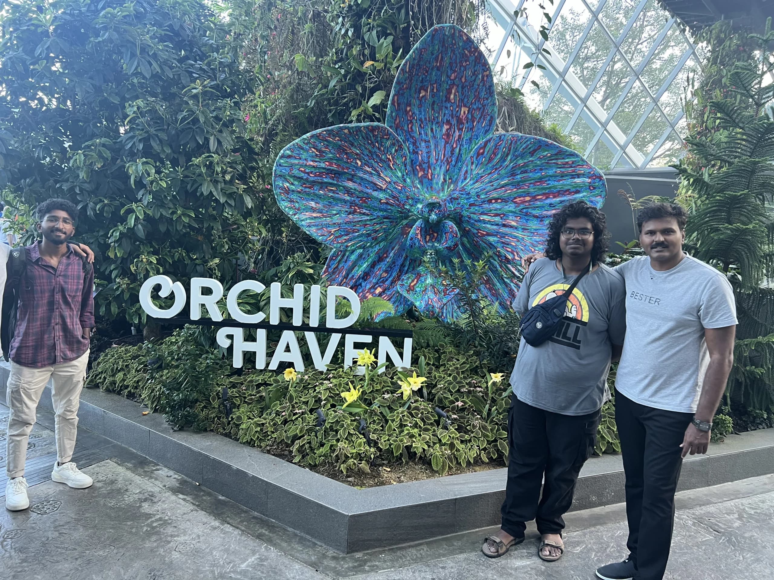 IACG students on the Singapore trip