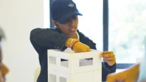 IACG students at a creative workshop