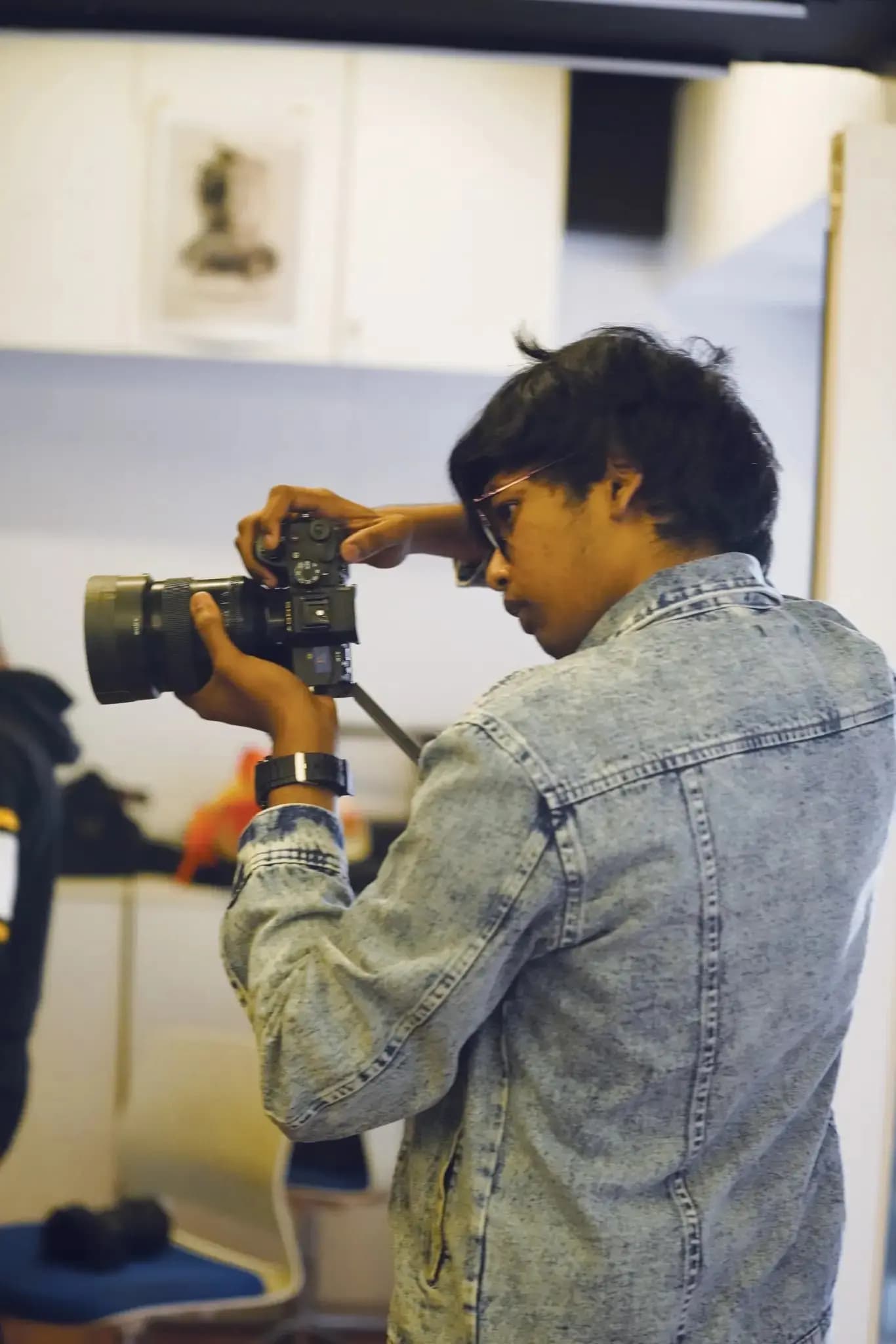 IACG students at a creative workshop