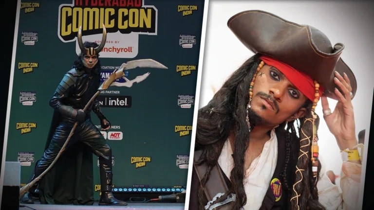 IACG cosplayers at Comic Con Hyderabad 2024