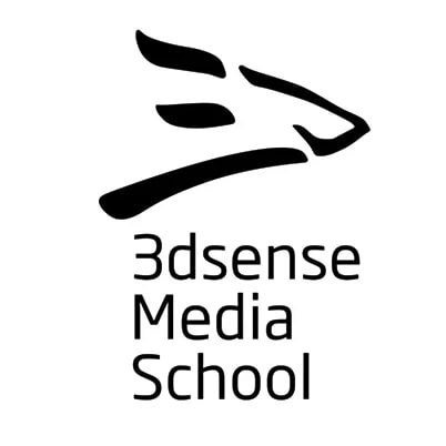 3dsense Media School logo