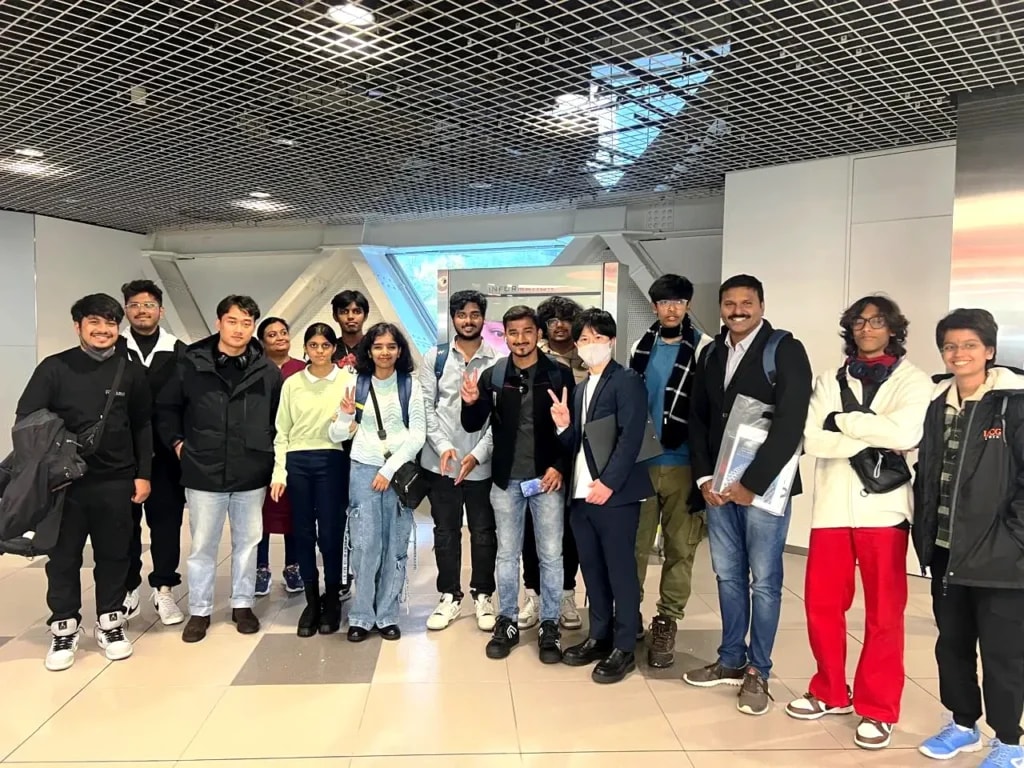 IACG students at HAL Tokyo, Japan