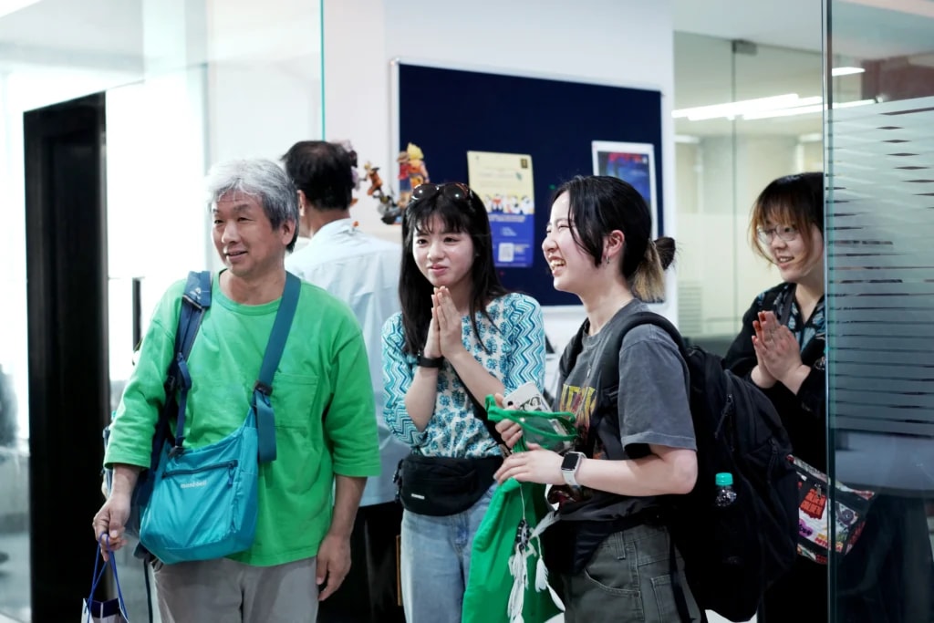 IACG students at Kyoto Seika University, Japan