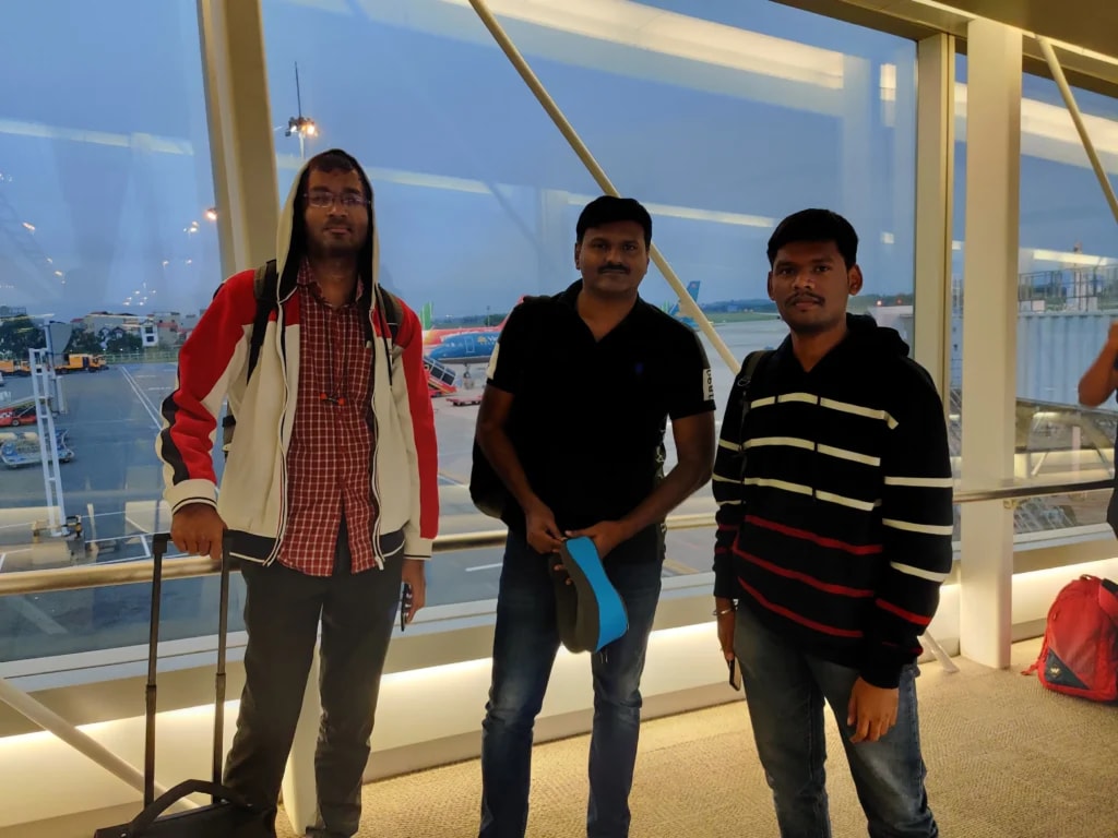 South Korea trip — Challenge at Vietnam Airport