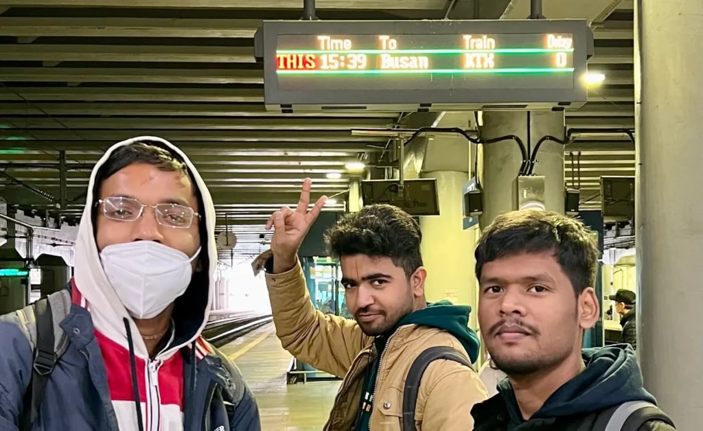 South Korea trip — Journey to Busan & First Impressions