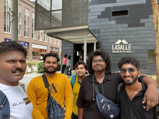 Singapore trip — Visit to LASALLE College of the Arts