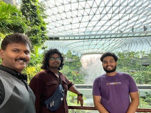Singapore trip — The Jewel & Return to India