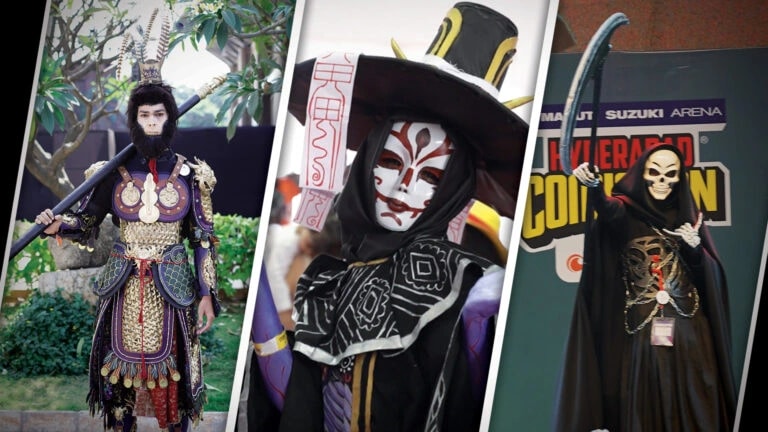 IACG students in cosplay at Comic Con